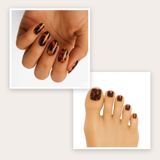 Matching Tips & Toes - Tortoiseshell | hgn-kit-collage:feed:3d5f66b1240bb7b0:6af7eca4