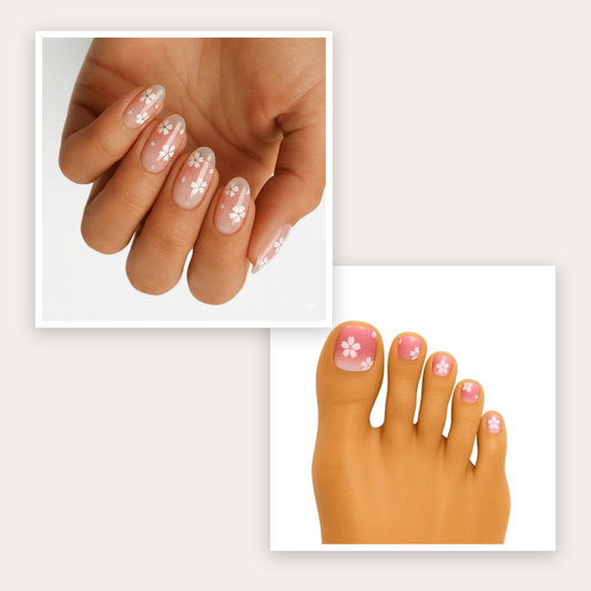 Matching Tips & Toes - Pretty In Pink | hgn-kit-collage:feed:cffff1da99e0574d:2daeb7c5