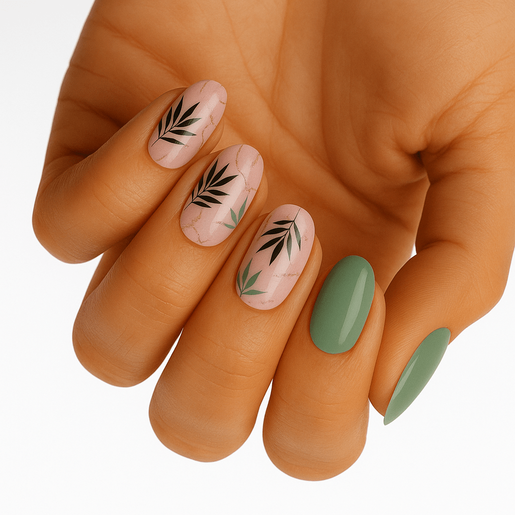 Holy Grail Nail Non-UV Nail Wraps California Fern - Holy Classics (Non-UV Nail Wraps)
