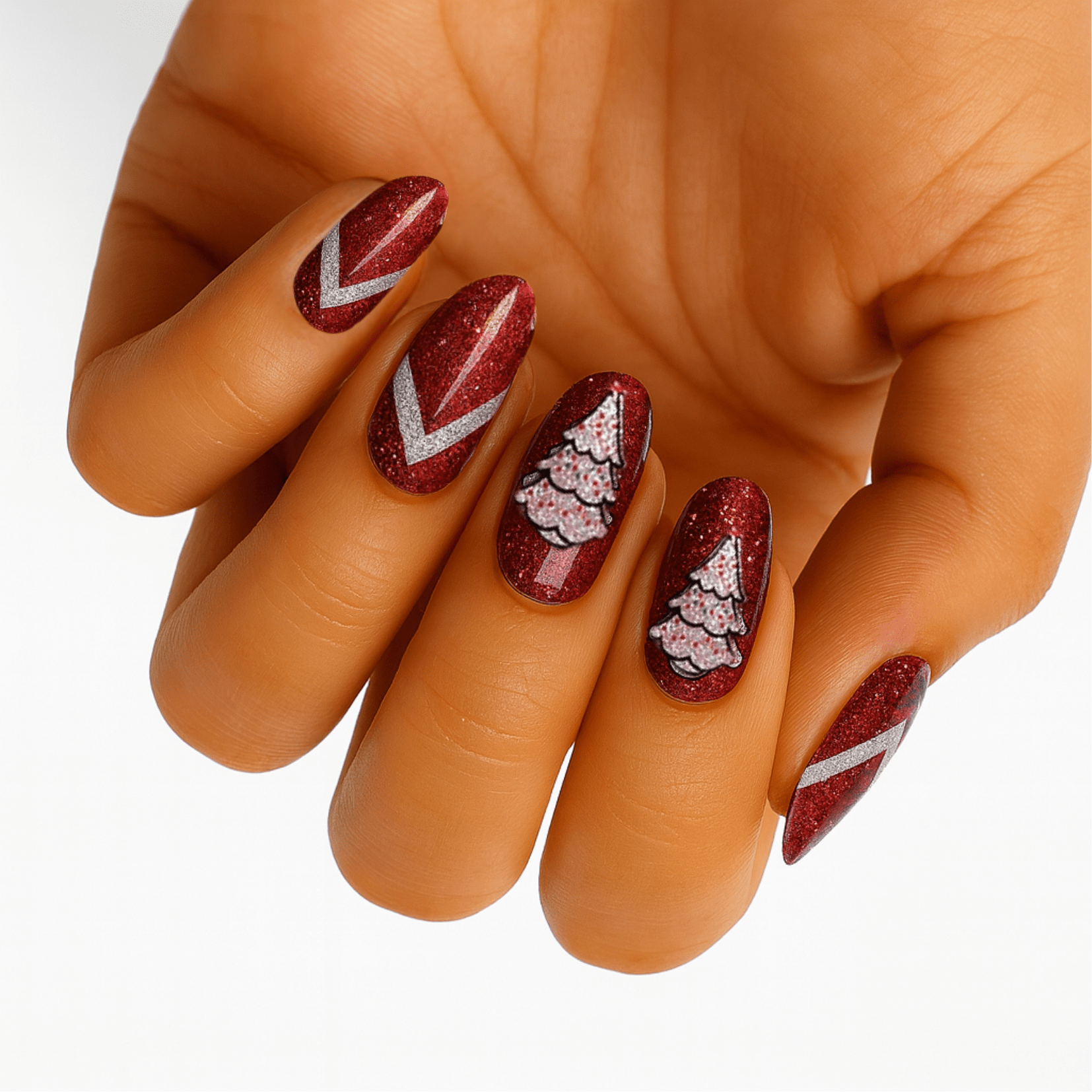 Holy Grail Nail Non-UV Nail Wraps Christmas Tree - Holy Classics (Non-UV Nail Wraps)