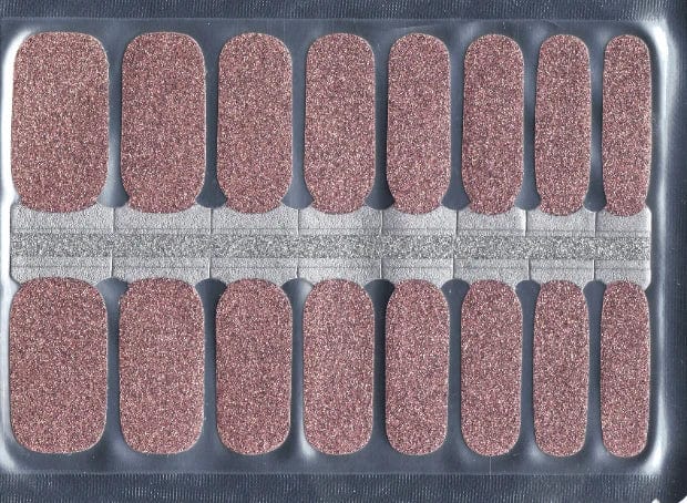 Holy Grail Nail Non-UV Nail Wraps Copper Glitter - Holy Classics (Non-UV Nail Wraps)