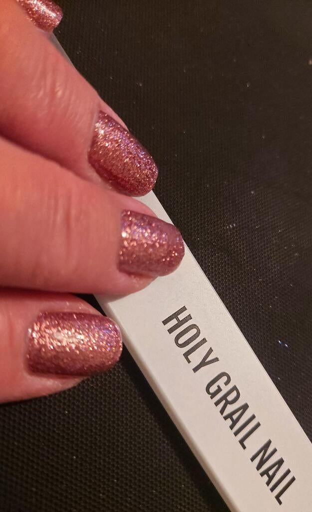 Holy Grail Nail Non-UV Nail Wraps Copper Glitter - Holy Classics (Non-UV Nail Wraps)