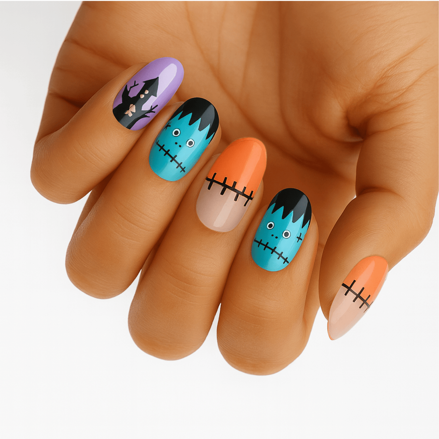Holy Grail Nail Non-UV Nail Wraps Fright for Your Right to Party - Holy Classics (Non-UV Nail Wraps)