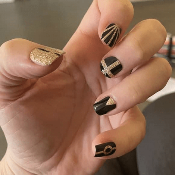 Holy Grail Nail Non-UV Nail Wraps Gatsby (Glitter) - Holy Classics (Non-UV Nail Wraps)