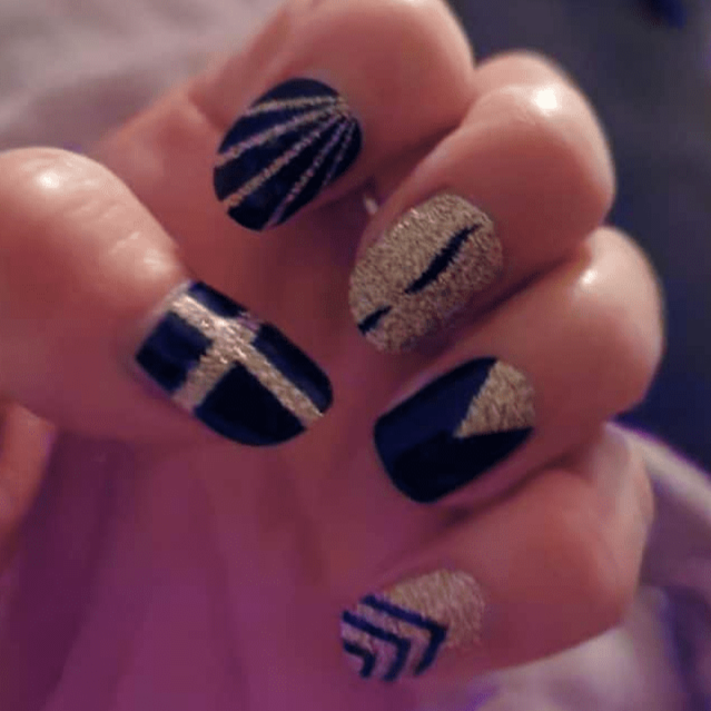 Holy Grail Nail Non-UV Nail Wraps Gatsby (Glitter) - Holy Classics (Non-UV Nail Wraps)