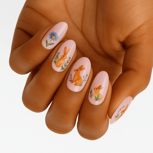 Holy Grail Nail Non-UV Nail Wraps Hop Into Spring - Holy Classics (Non-UV Nail Wraps)