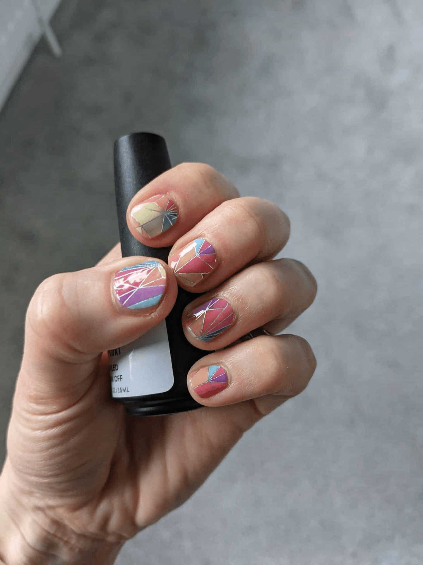 Holy Grail Nail Non-UV Nail Wraps Kaleidoscope - Holy Classics (Non-UV Nail Wraps)
