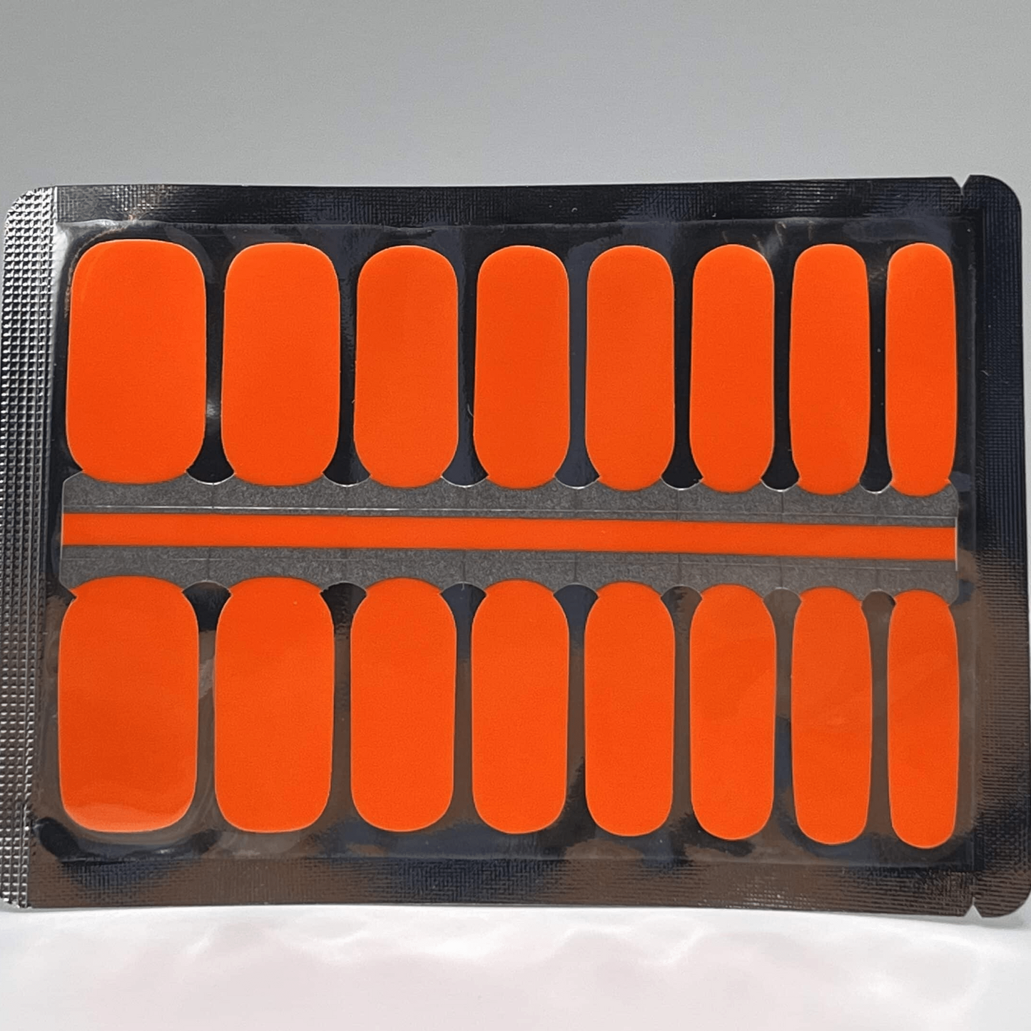 Holy Grail Nail Non-UV Nail Wraps Neon Orange - Holy Classics (Non-UV Nail Wraps)