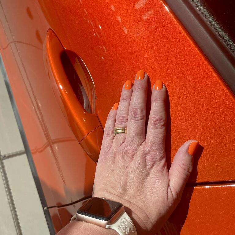 Holy Grail Nail Non-UV Nail Wraps Neon Orange - Holy Classics (Non-UV Nail Wraps)