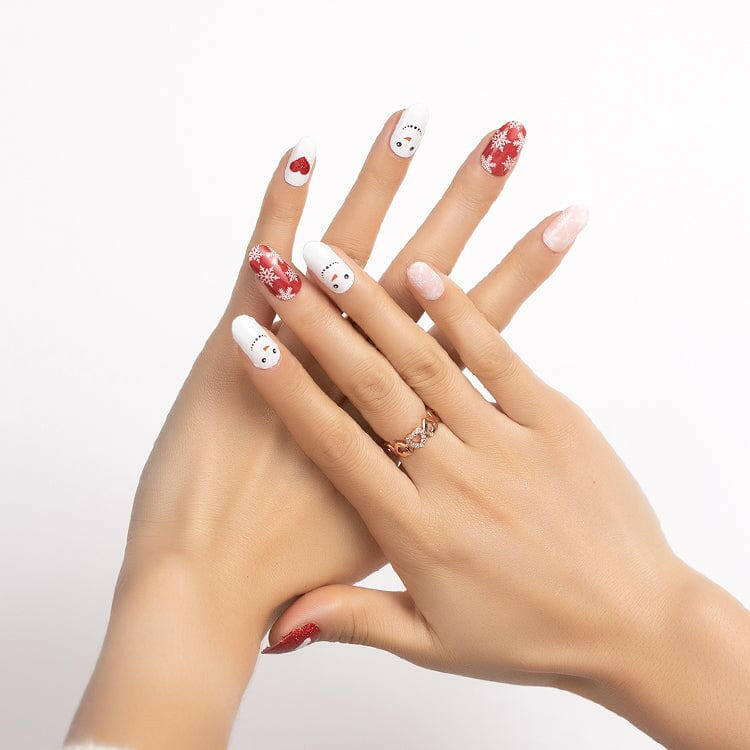 Holy Grail Nail Non-UV Nail Wraps Snowman - Holy Classics (Non-UV Nail Wraps)