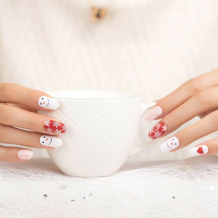 Holy Grail Nail Non-UV Nail Wraps Snowman - Holy Classics (Non-UV Nail Wraps)