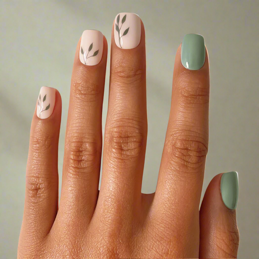 Holy Grail Nail press on Eden -  Soft Gel Press Ons (Short Square)