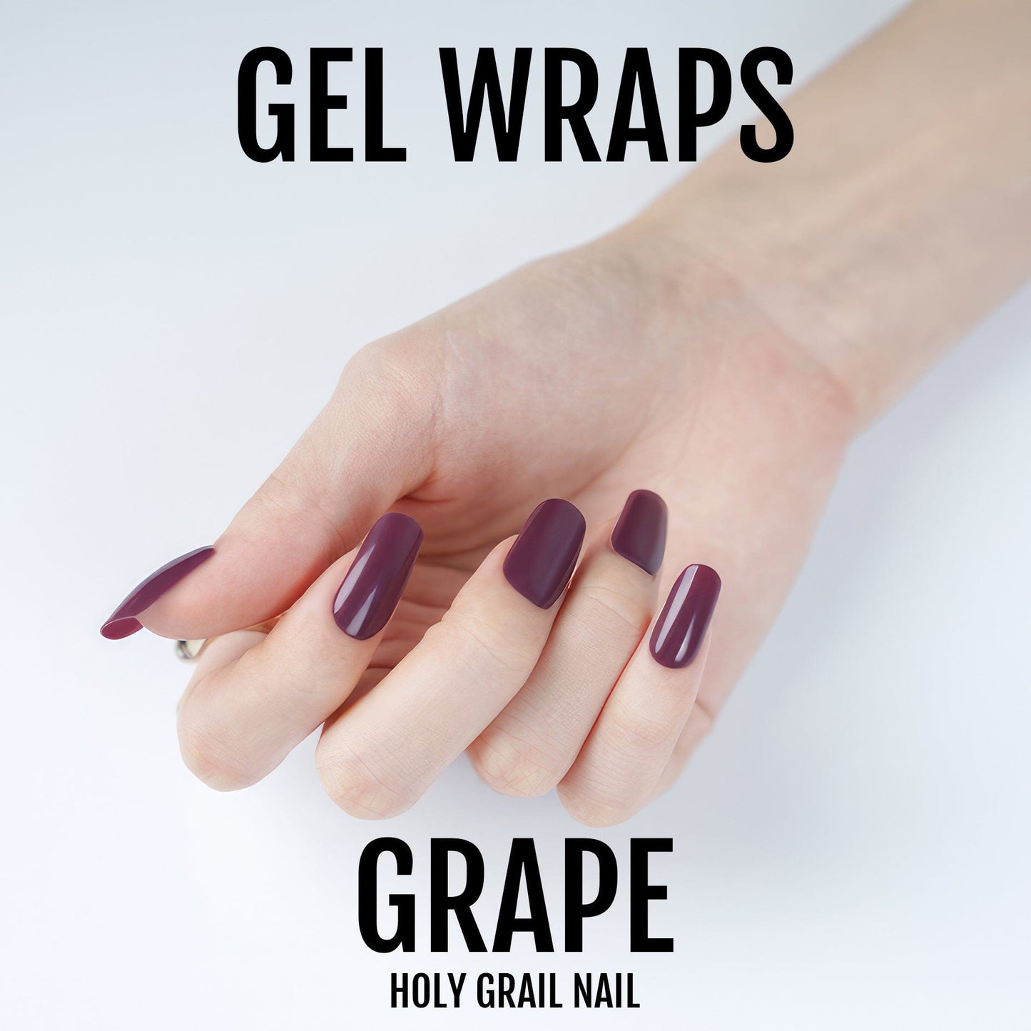 Holy Grail Nail Semi-Cured Gels Grape - Gels, Blackberry Gel, Hello Nails