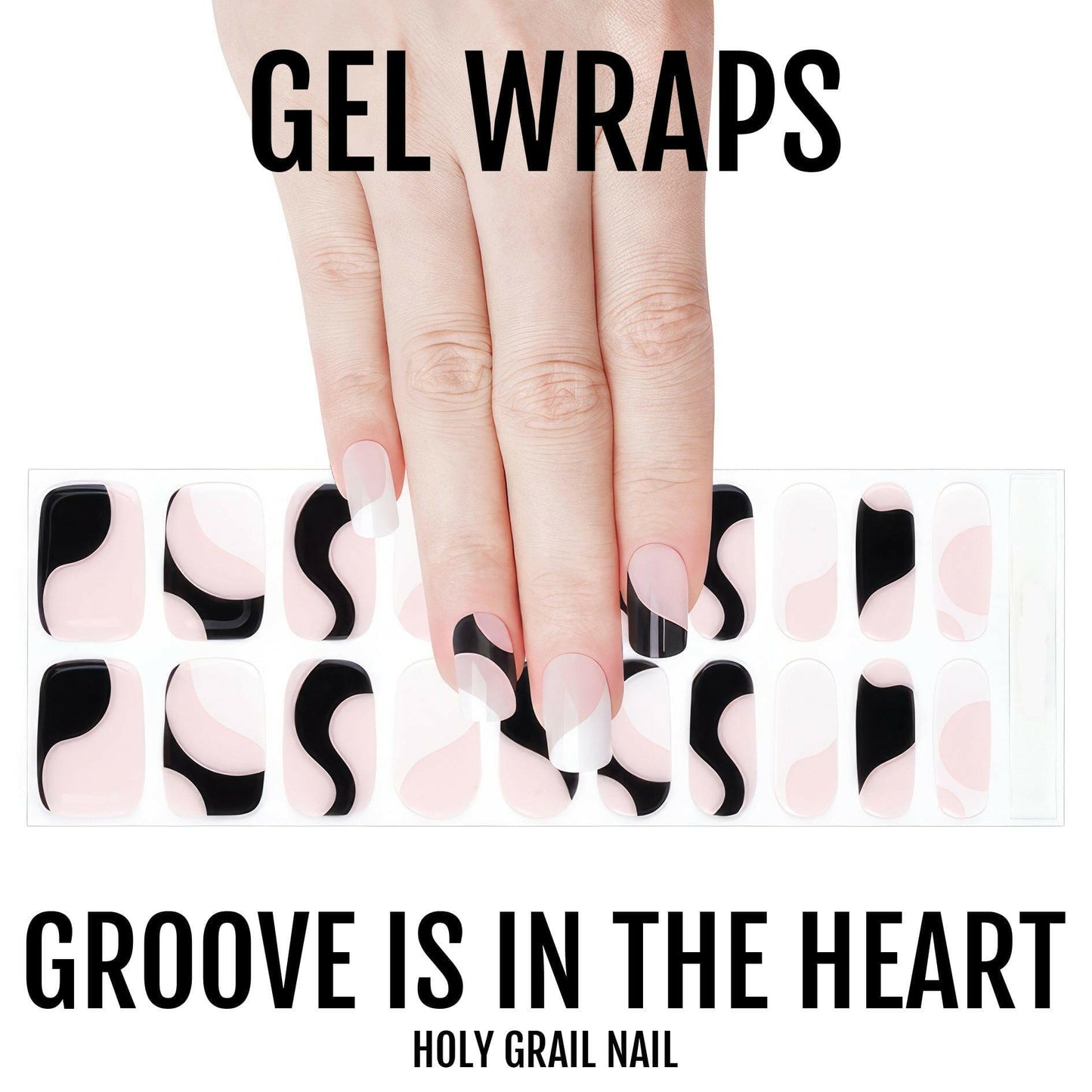 Holy Grail Nail Semi-Cured Gels Groove Is In the Heart - Gels, Moonlight Gel, Hello Nails