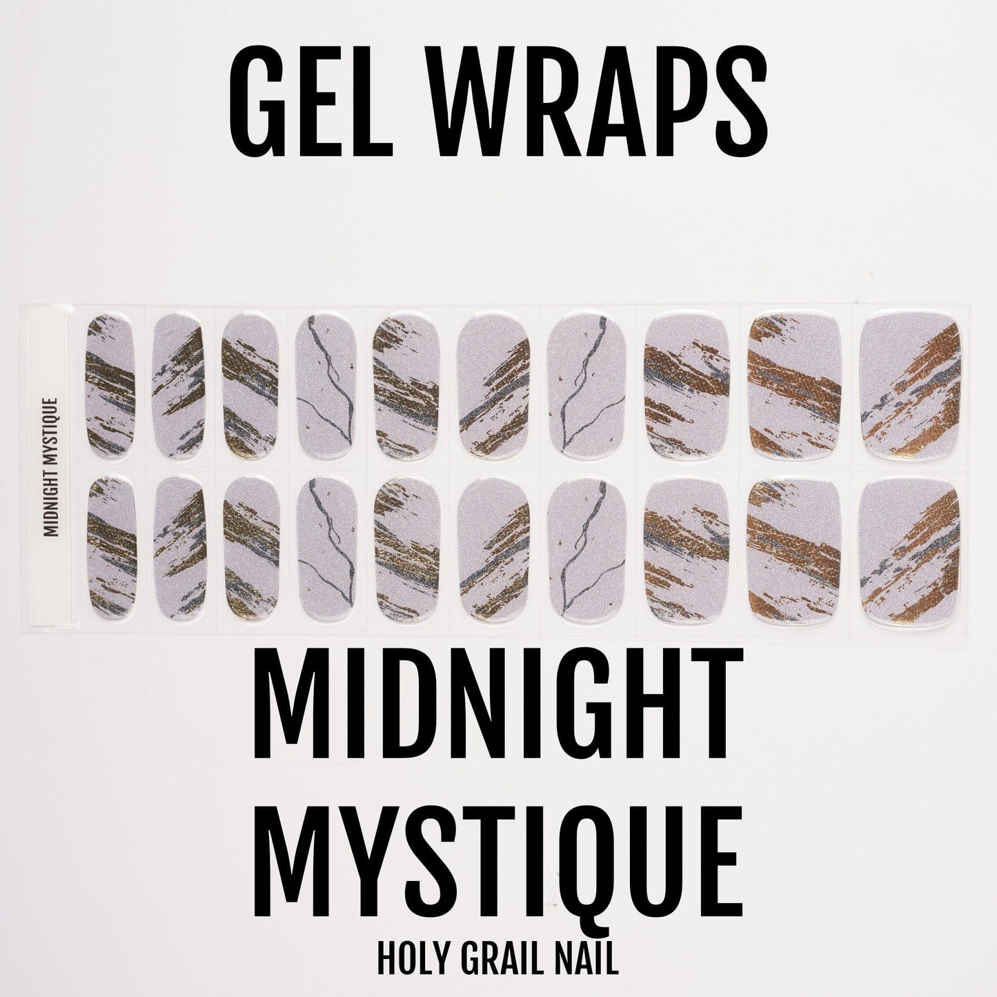 Holy Grail Nail Semi-Cured Gels Midnight Mystique - Gels