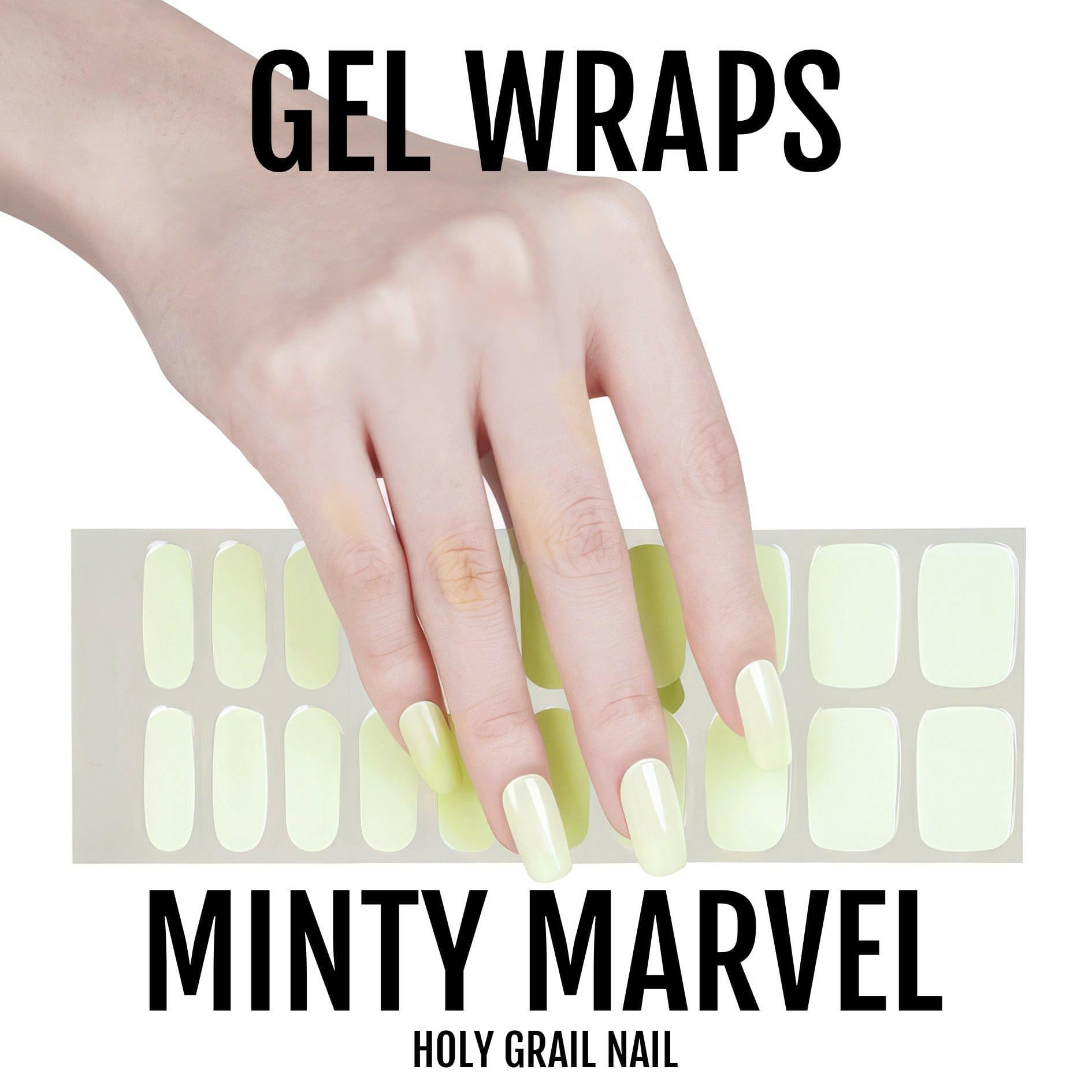 Holy Grail Nail Semi-Cured Gels Minty Marvel - Gels