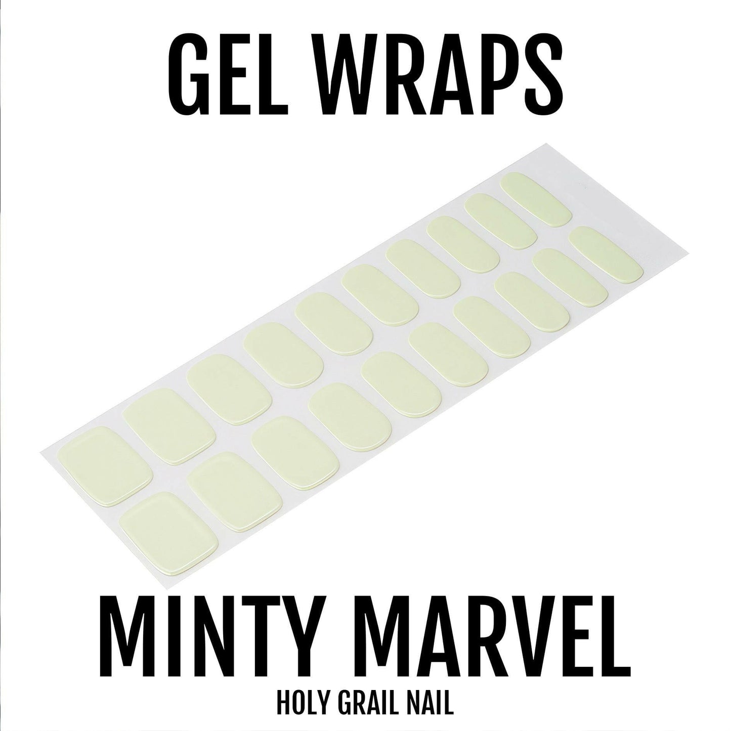 Holy Grail Nail Semi-Cured Gels Minty Marvel - Gels