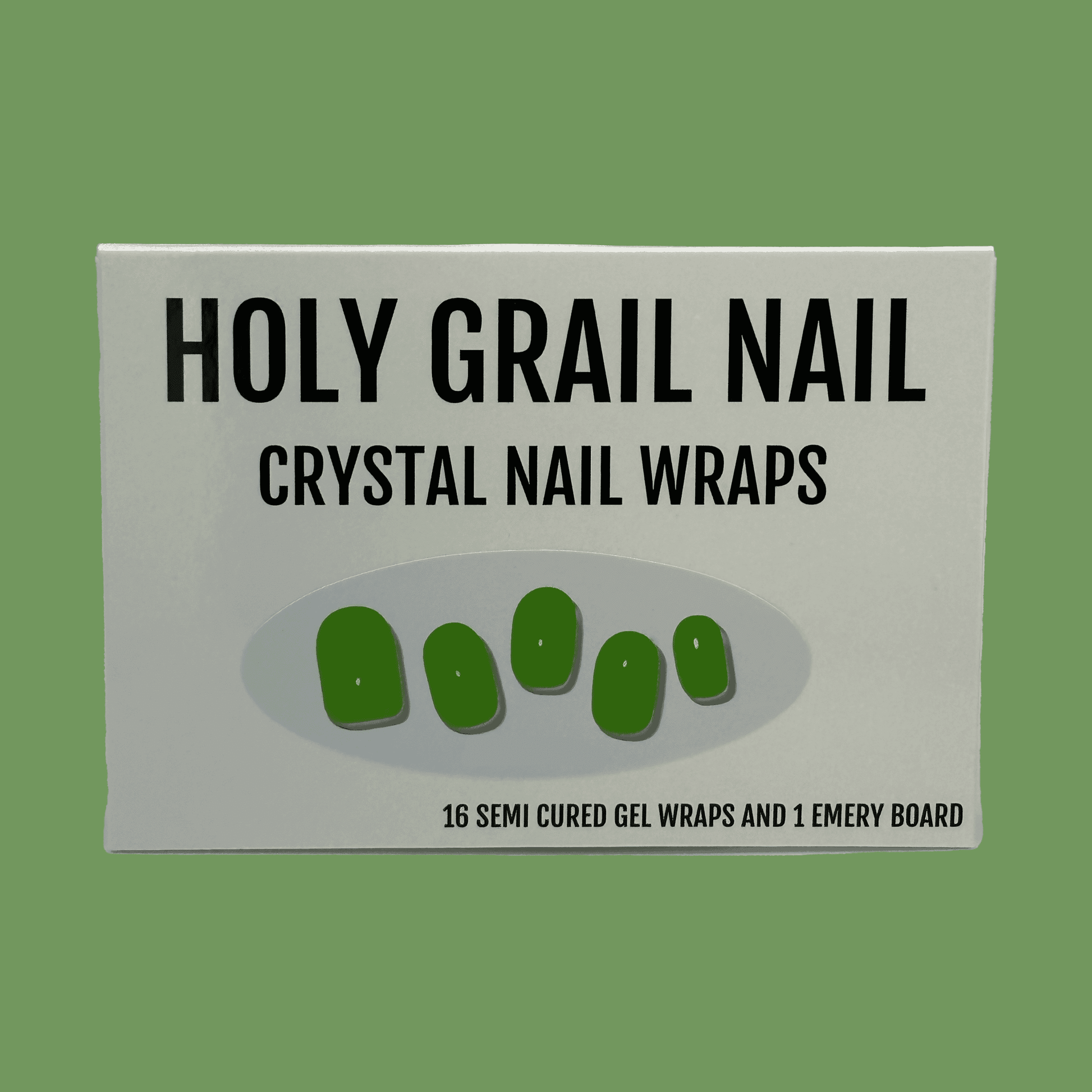 Holy Grail Nail Crystal Lime - Crystal Wraps