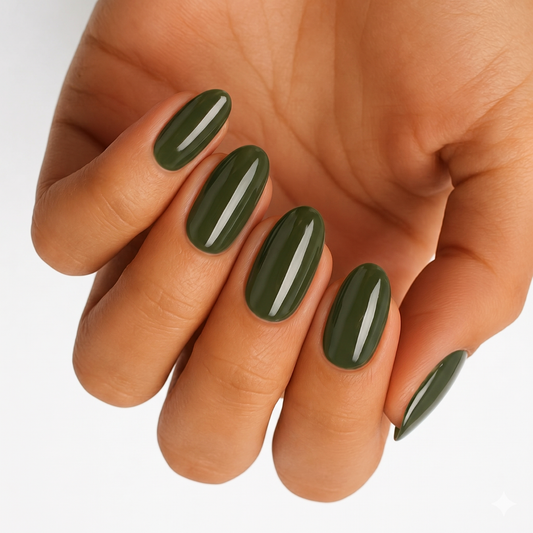 Moss Green - Holy Classics (Non-UV Nail Wraps)