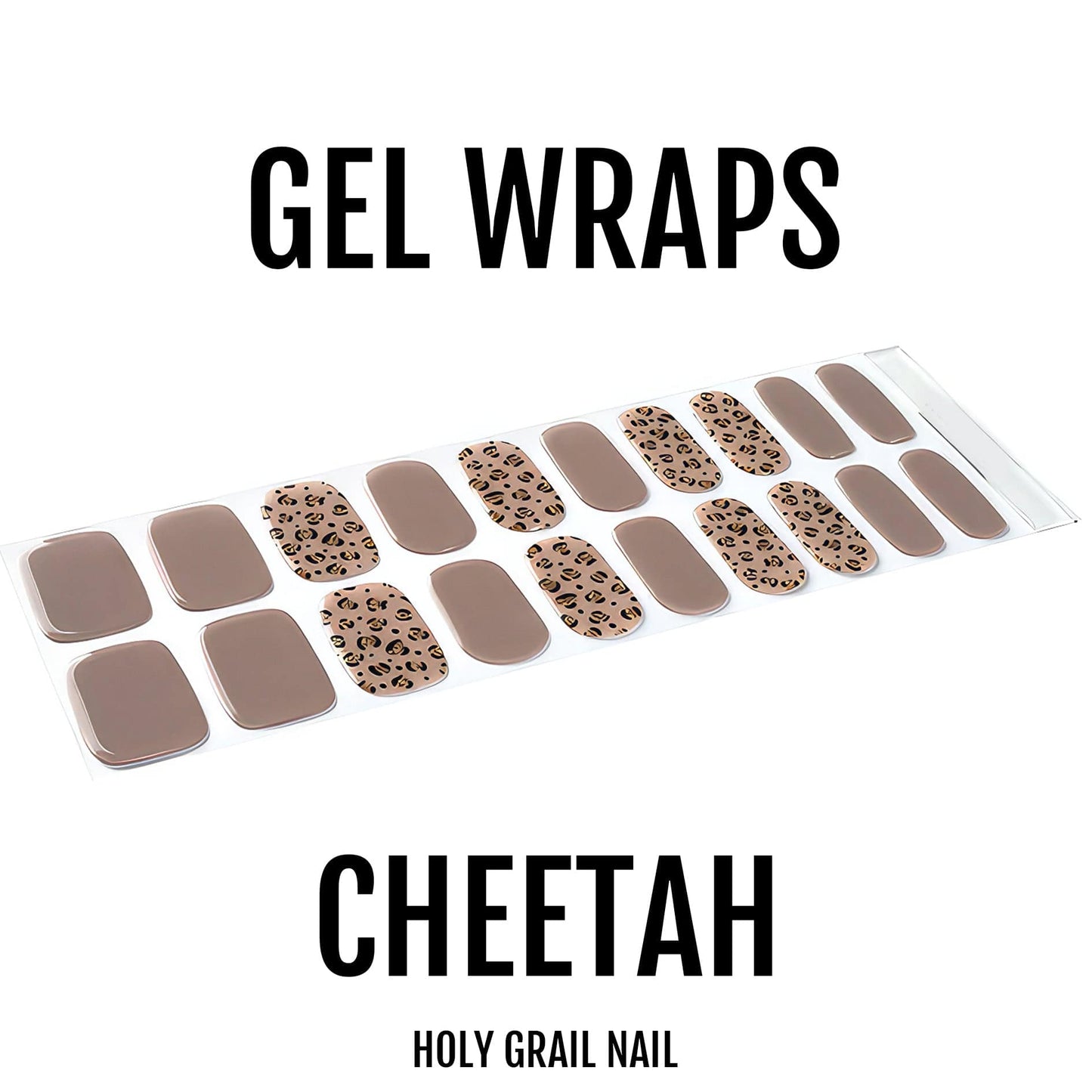 Holy Grail Nail Semi-Cured Gels Cheetah - Gels