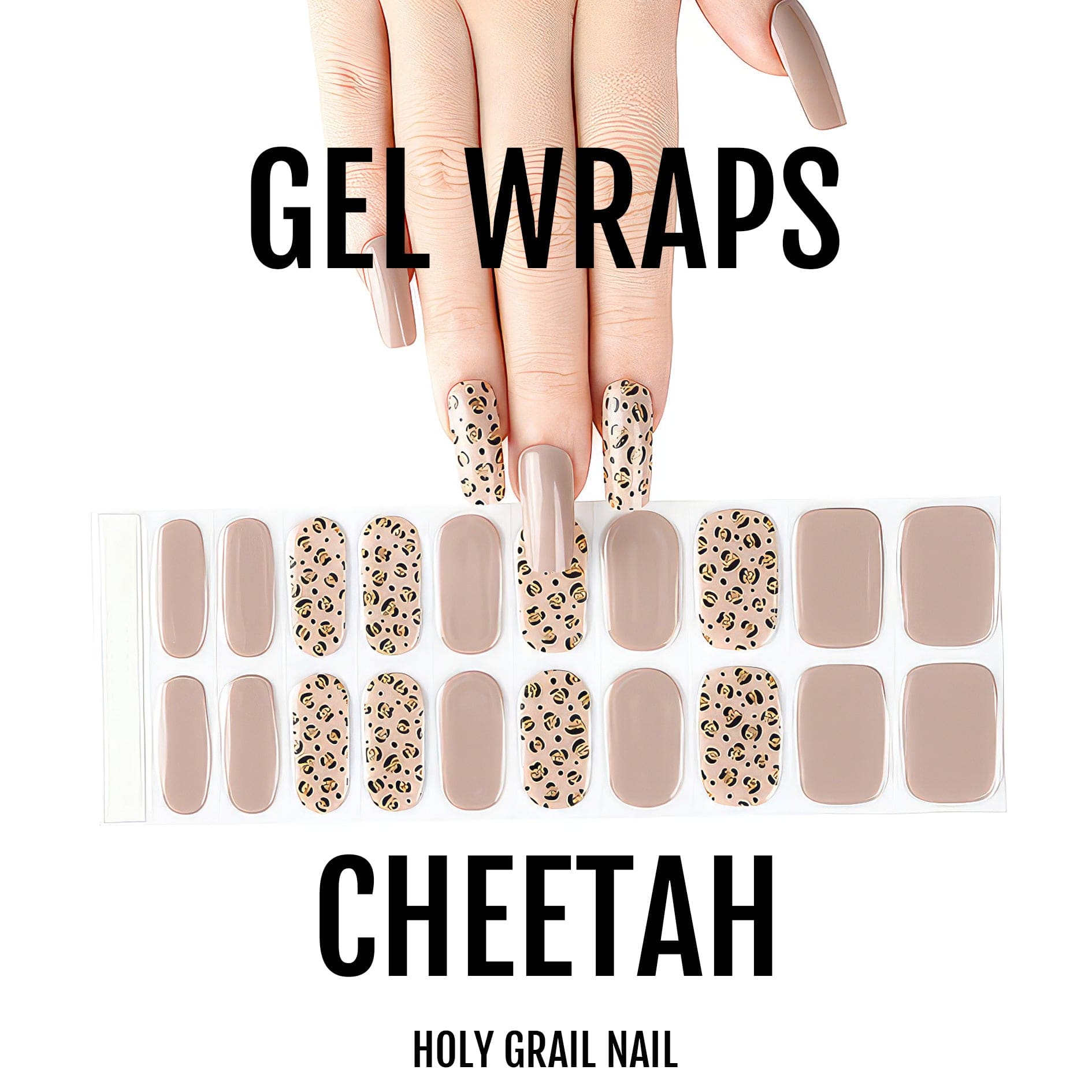 Holy Grail Nail Semi-Cured Gels Cheetah - Gels