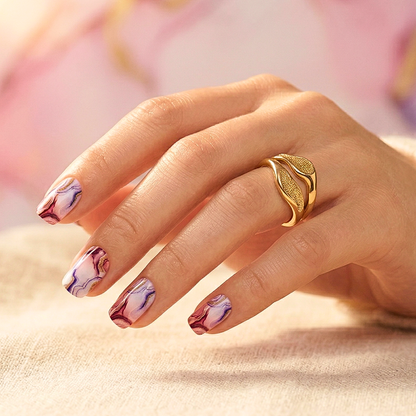 Pink Gold Topaz - Holy Classics (Non-UV Nail Wraps)
