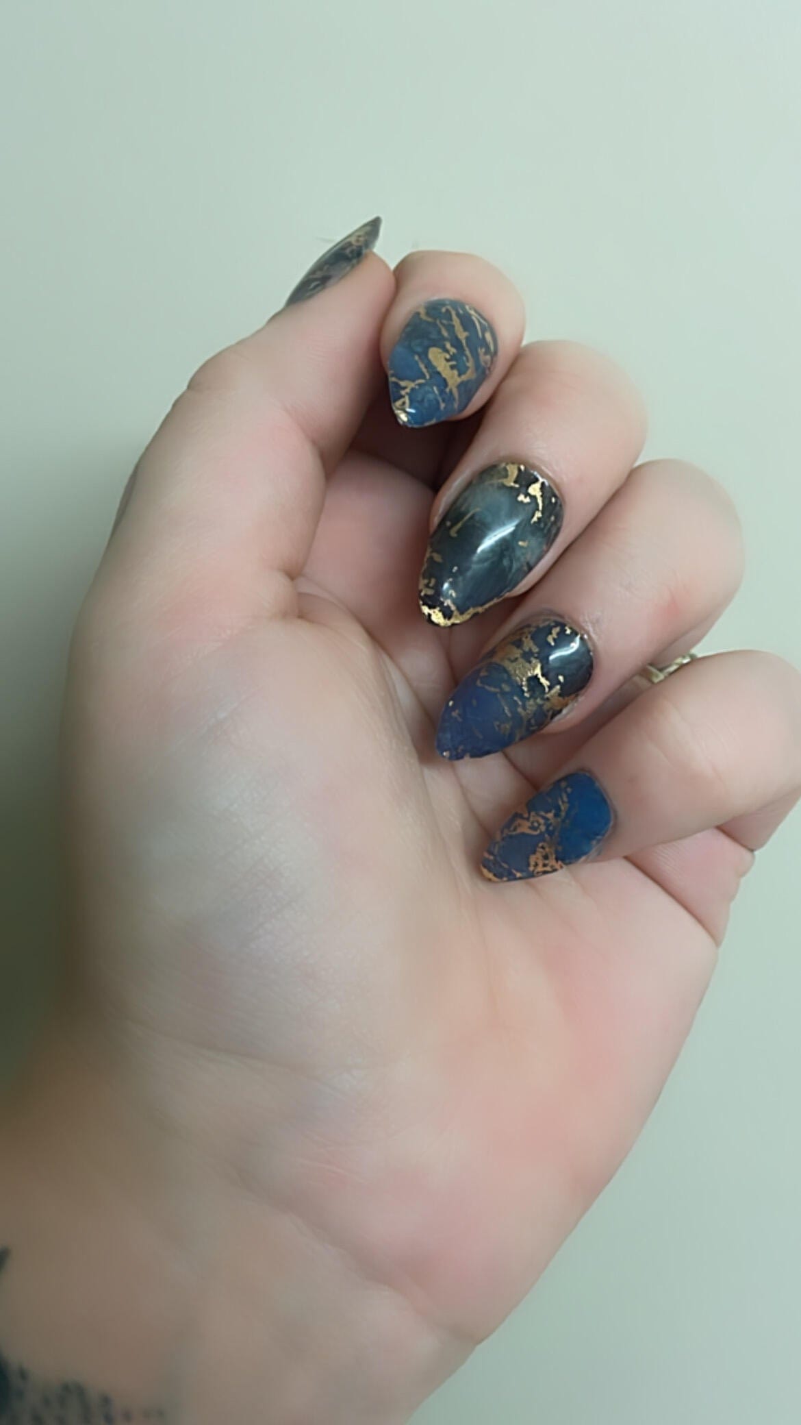 Holy Grail Nail Non-UV Nail Wraps Lapis Lazuli - Holy Classics (Non-UV Nail Wraps)