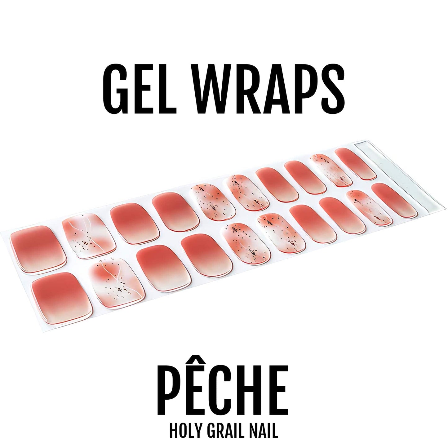 Holy Grail Nail Semi-Cured Gels Pêche - Gels