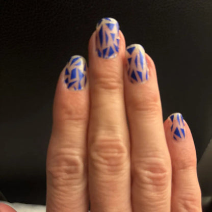 Sail into the Blue (Transparent) - Holy Classics (Non-UV Nail Wraps)
