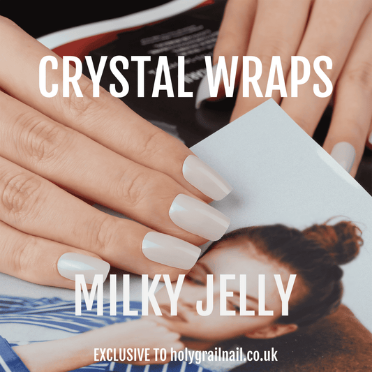 Holy Grail Nail Crystal Milky Jelly - Crystal Wraps