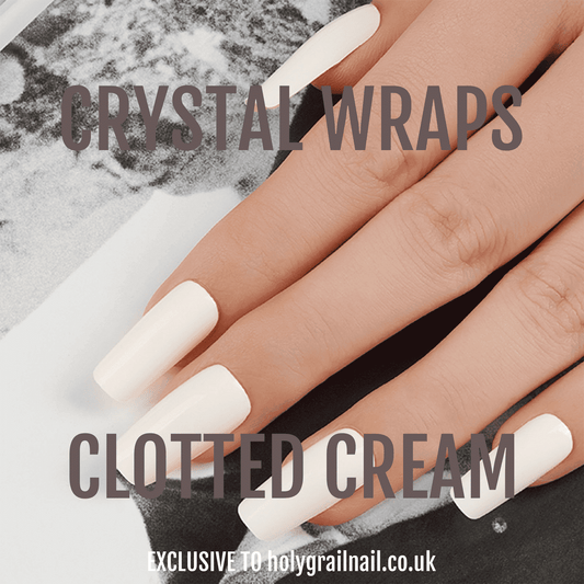 Holy Grail Nail Crystal Clotted Cream - Crystal Wraps