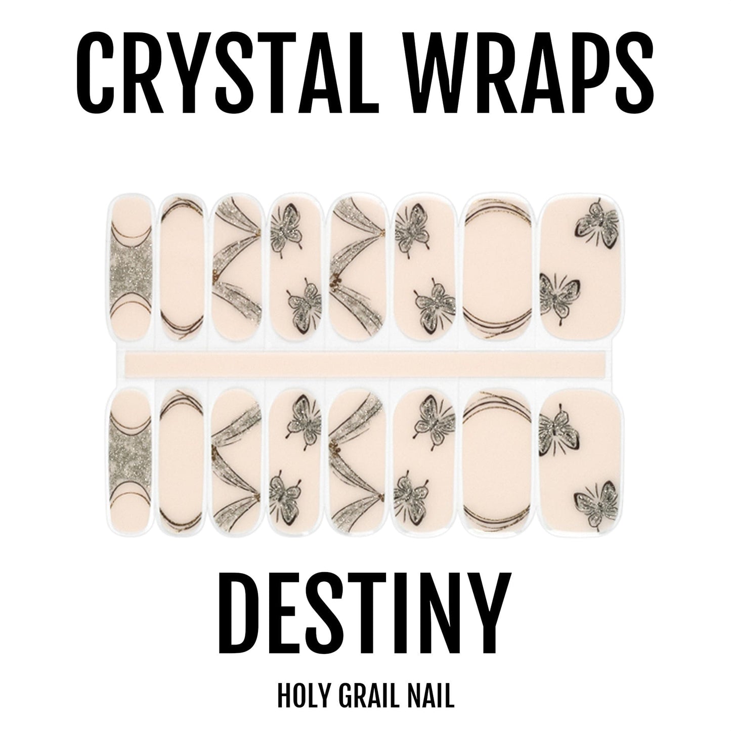 Holy Grail Nail Crystal Destiny - Crystal Wraps