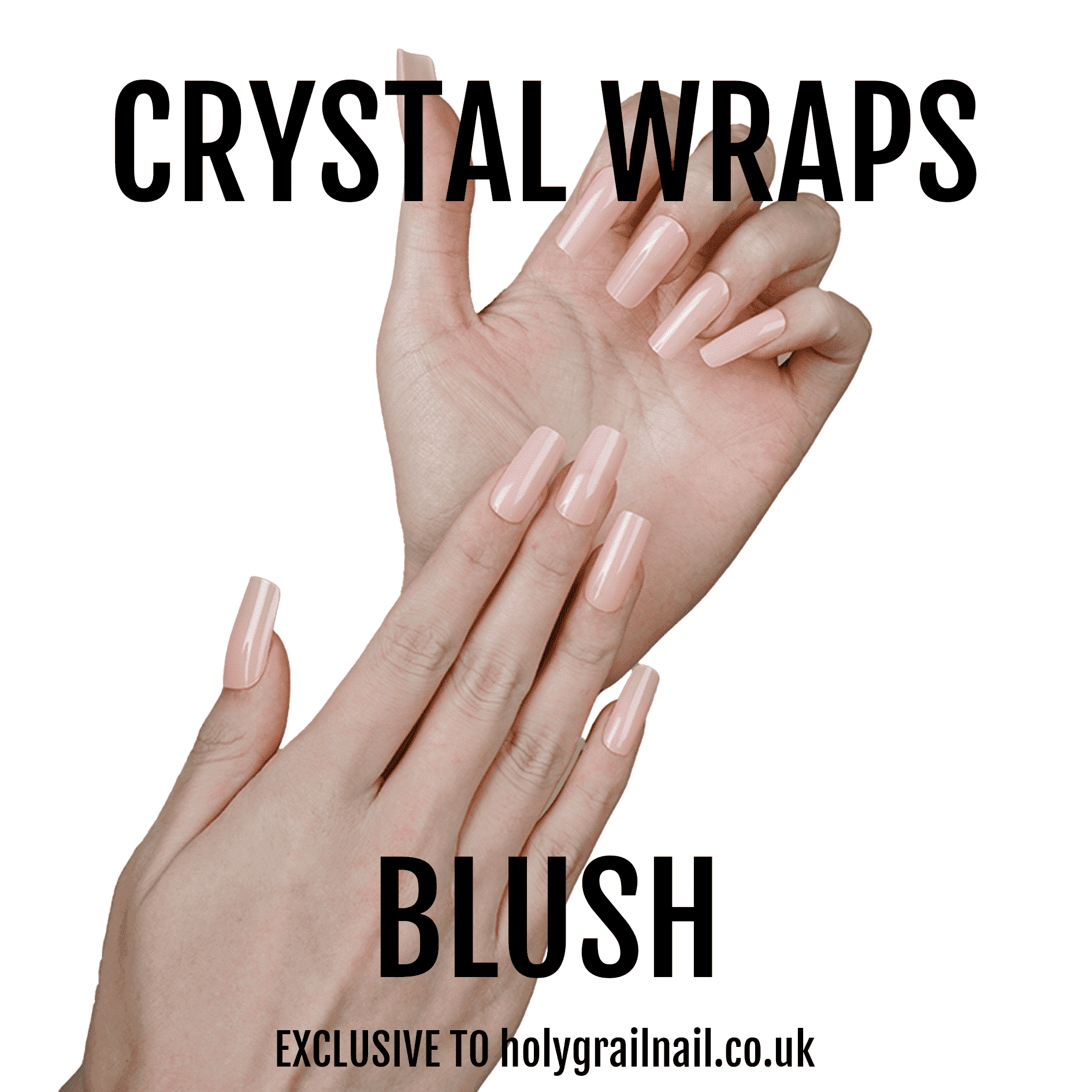 Holy Grail Nail Crystal Blush - Crystal Wraps