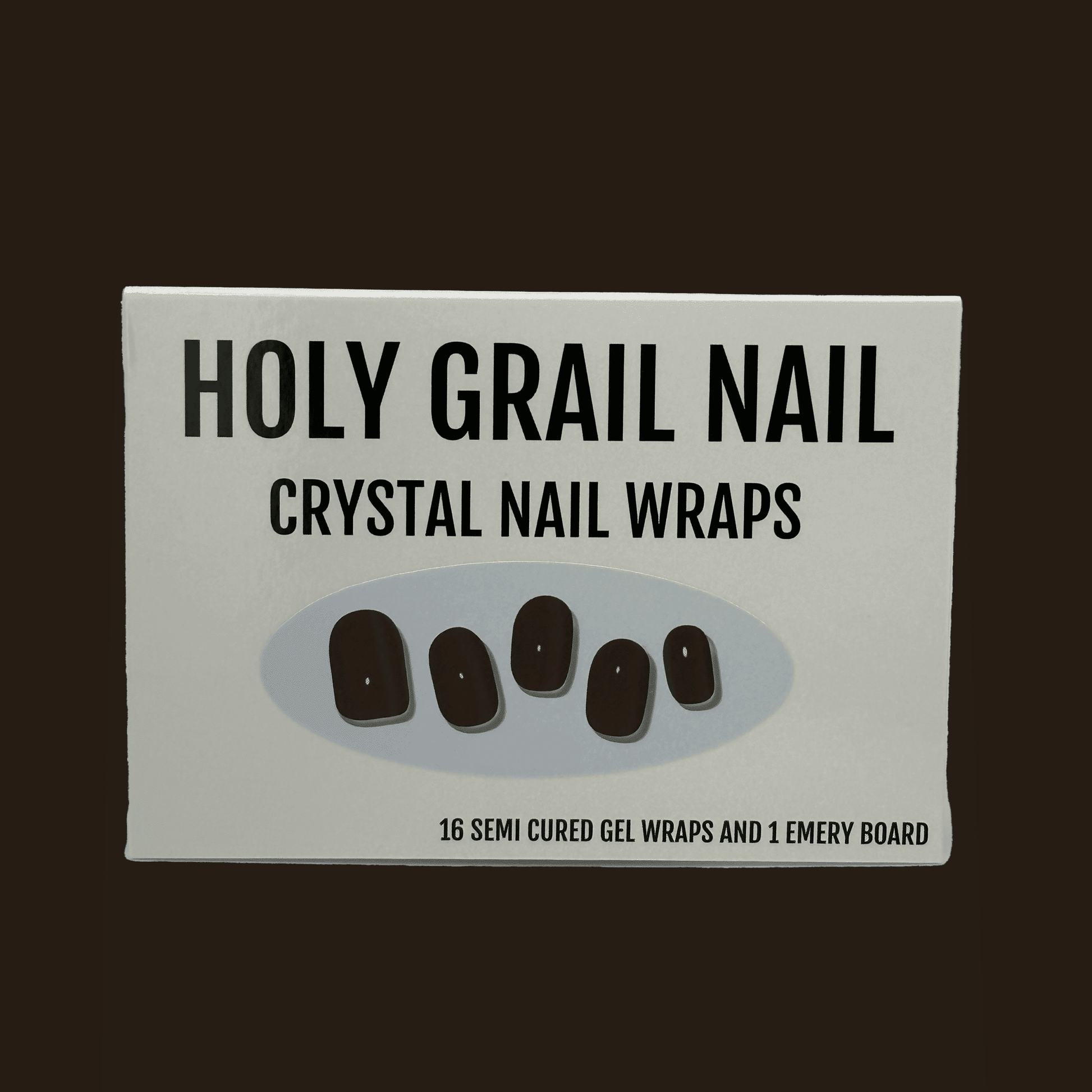 Holy Grail Nail Crystal Chocolate - Crystal Wraps