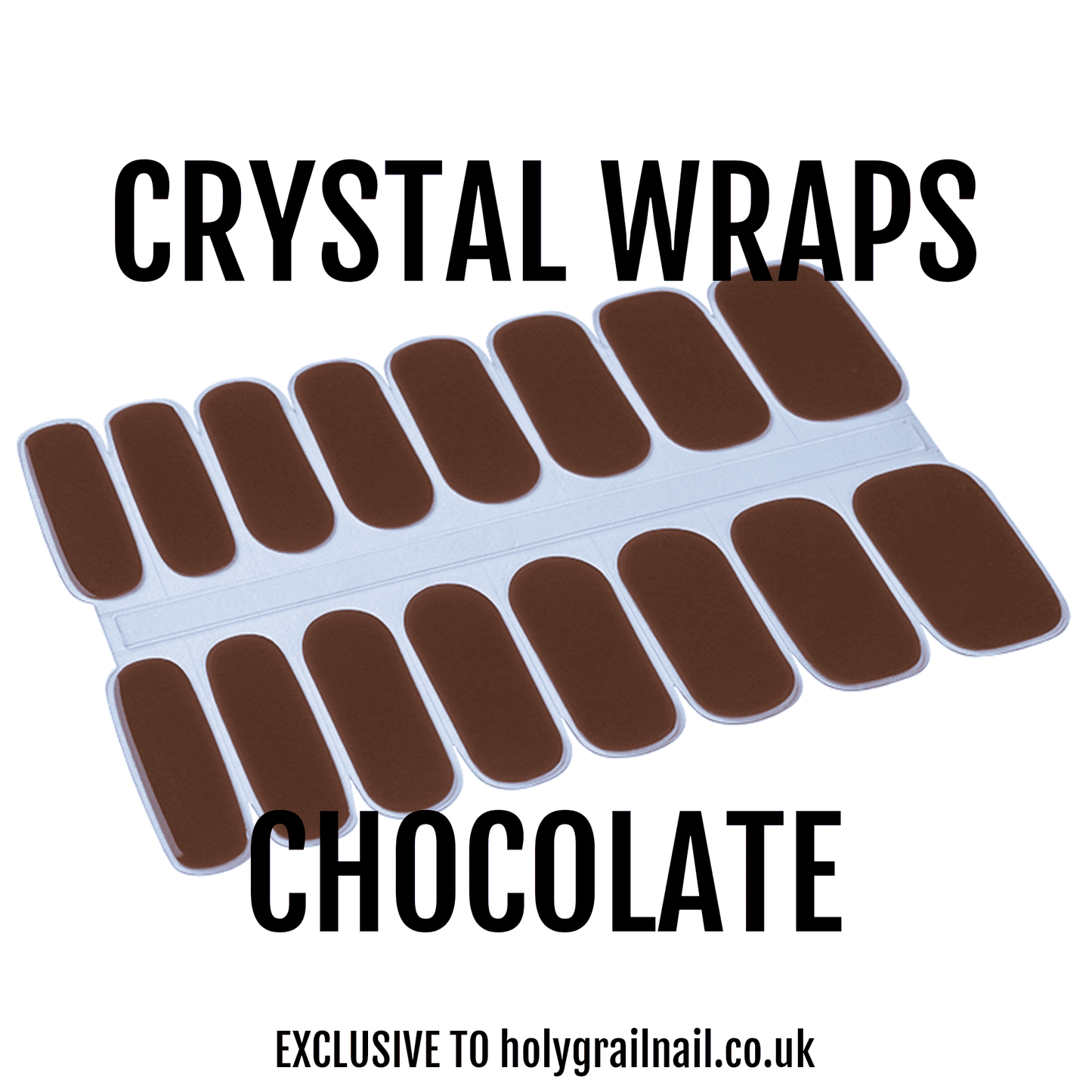 Holy Grail Nail Crystal Chocolate - Crystal Wraps