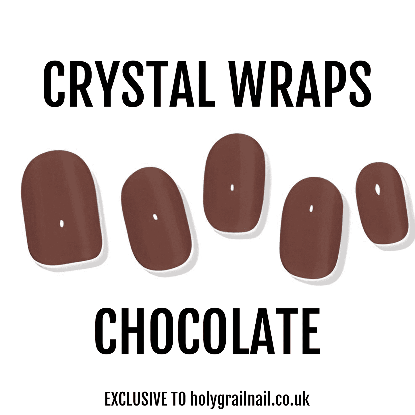 Holy Grail Nail Crystal Chocolate - Crystal Wraps