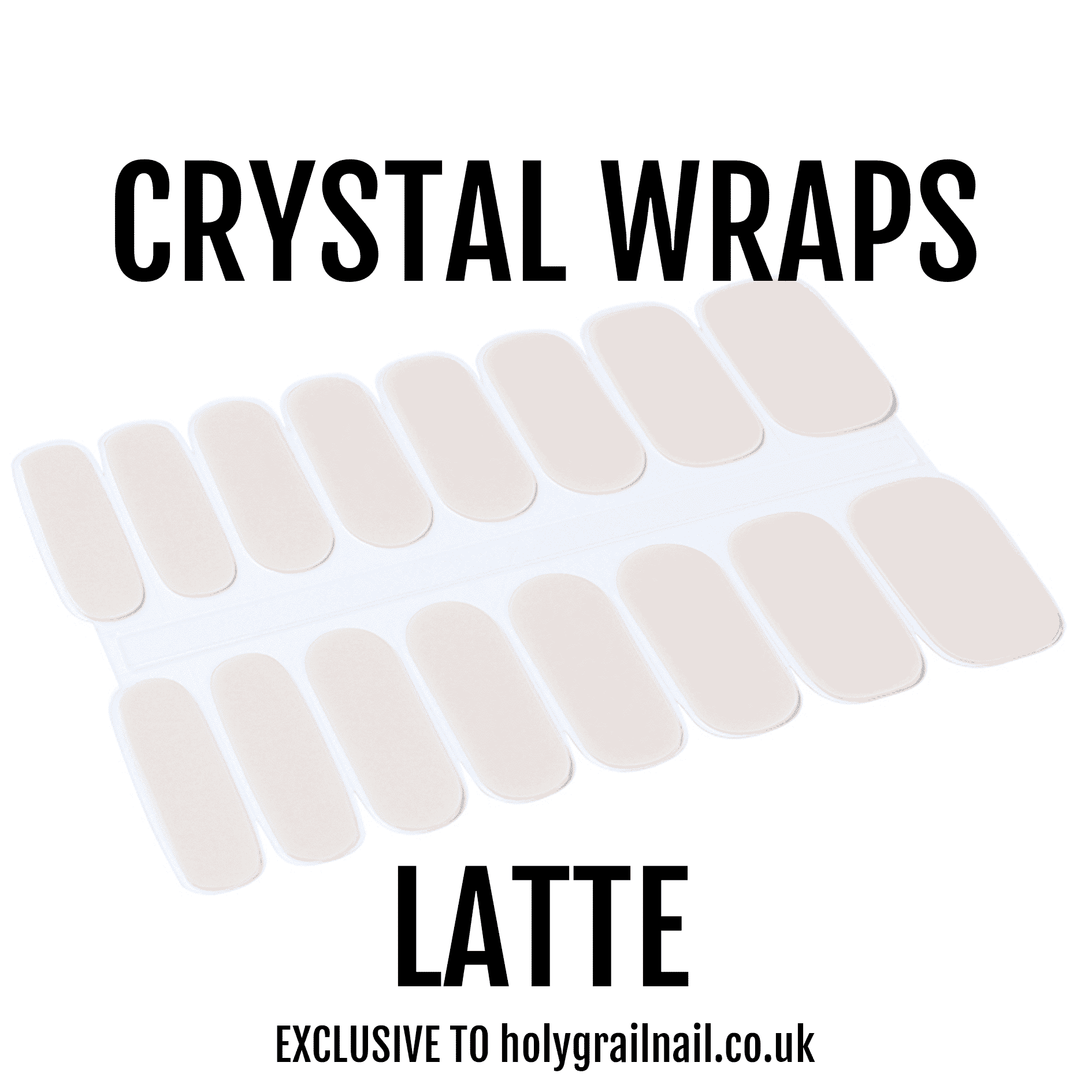 Holy Grail Nail Crystal Latte - Crystal Wraps