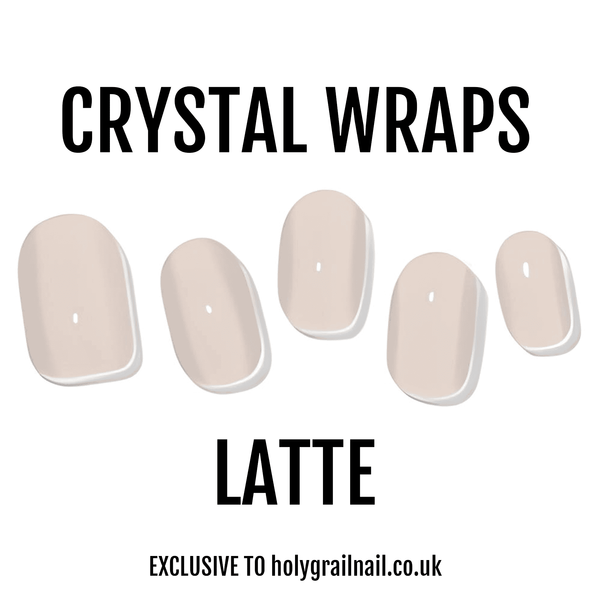 Holy Grail Nail Crystal Latte - Crystal Wraps