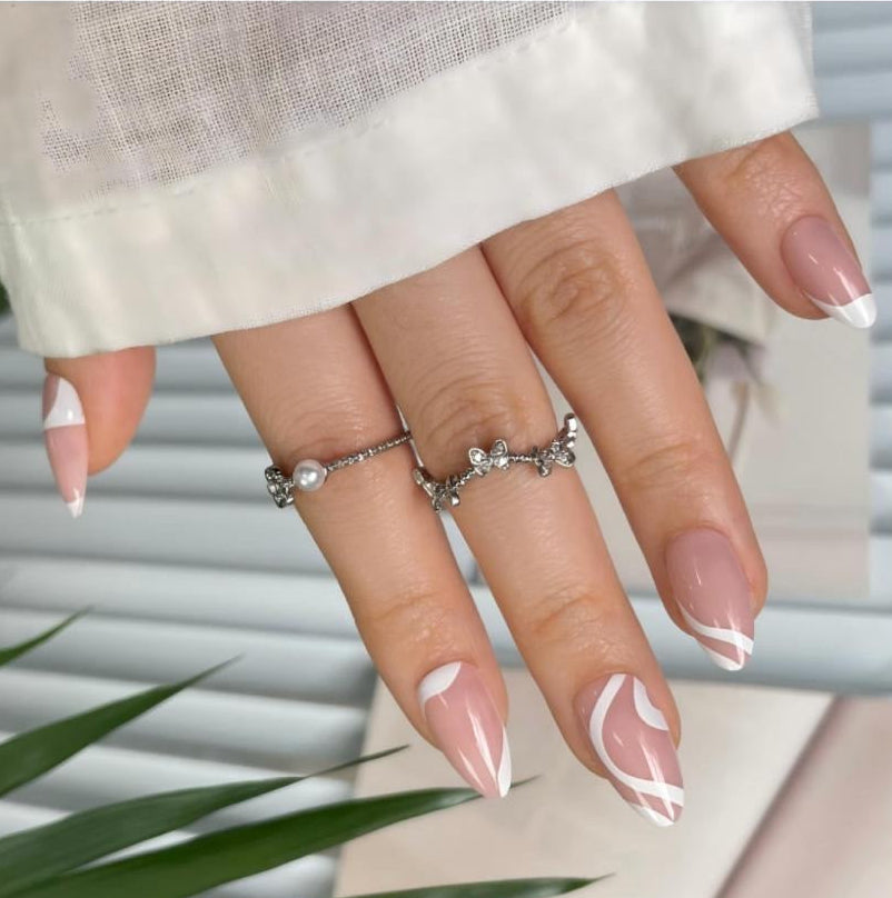 Effortless - Soft Gel Press Ons (Short Almond)