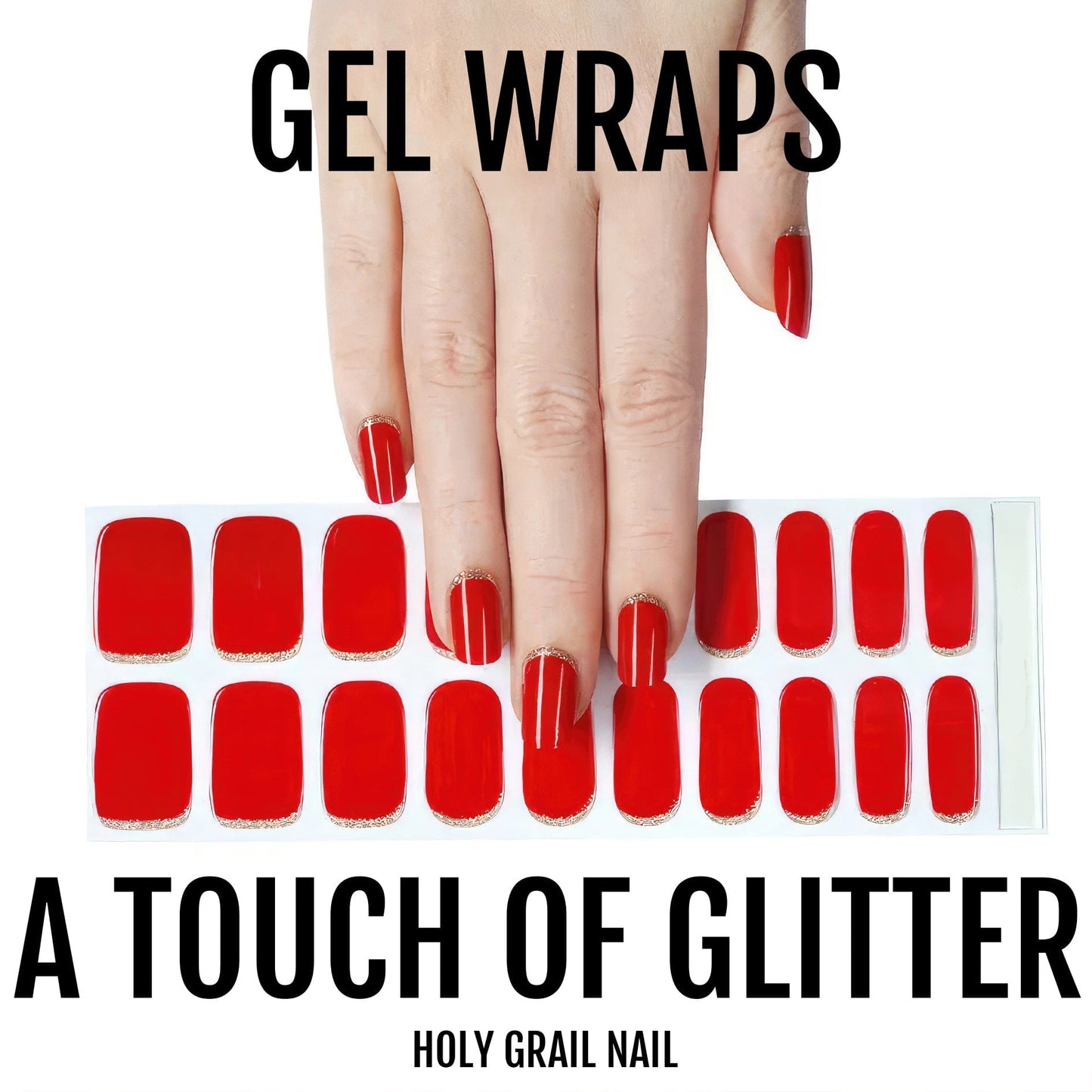 Holy Grail Nail Semi-Cured Gels A Touch of Glitter - Gels