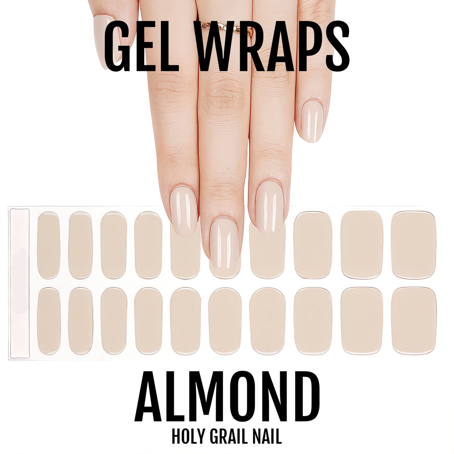 Holy Grail Nail Semi-Cured Gels Almond - Gels