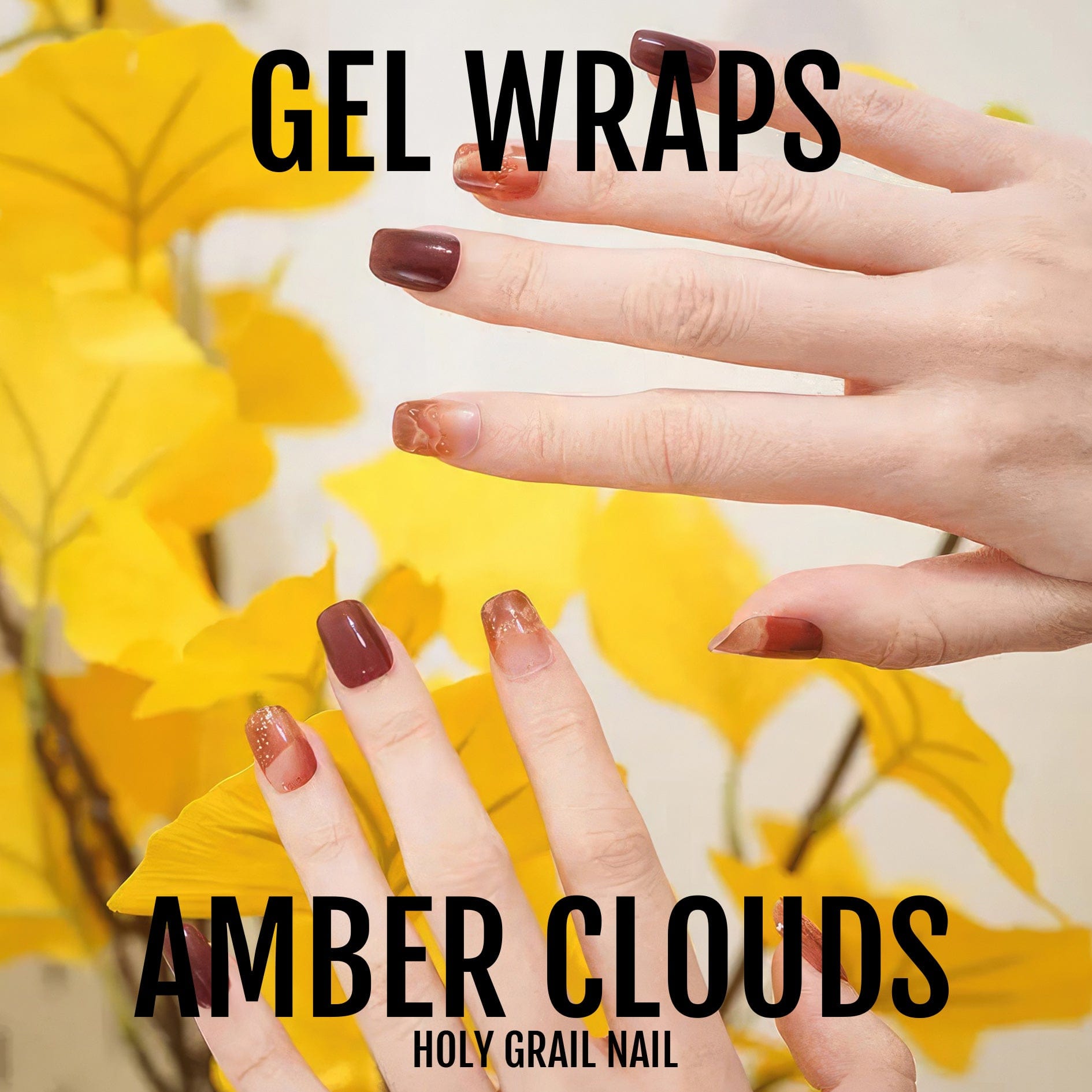 Holy Grail Nail Semi-Cured Gels Amber Clouds - Gels