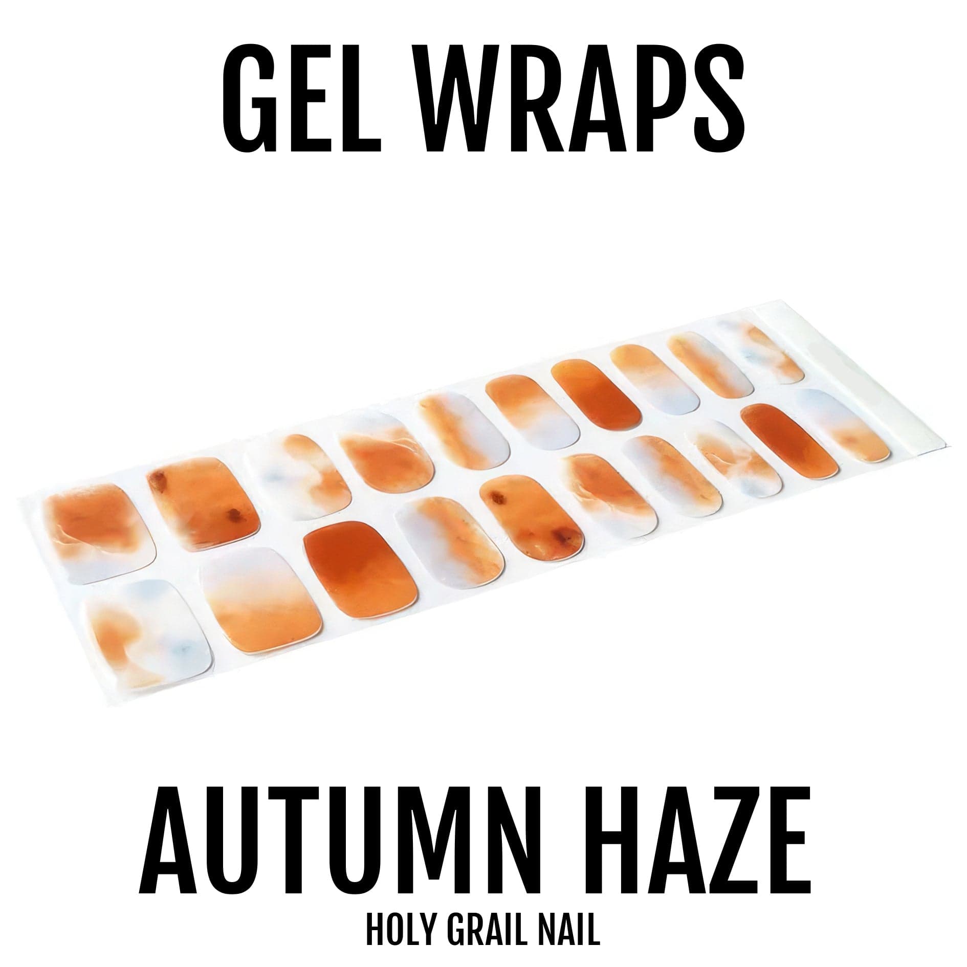 Holy Grail Nail Semi-Cured Gels Autumn Haze - Gels