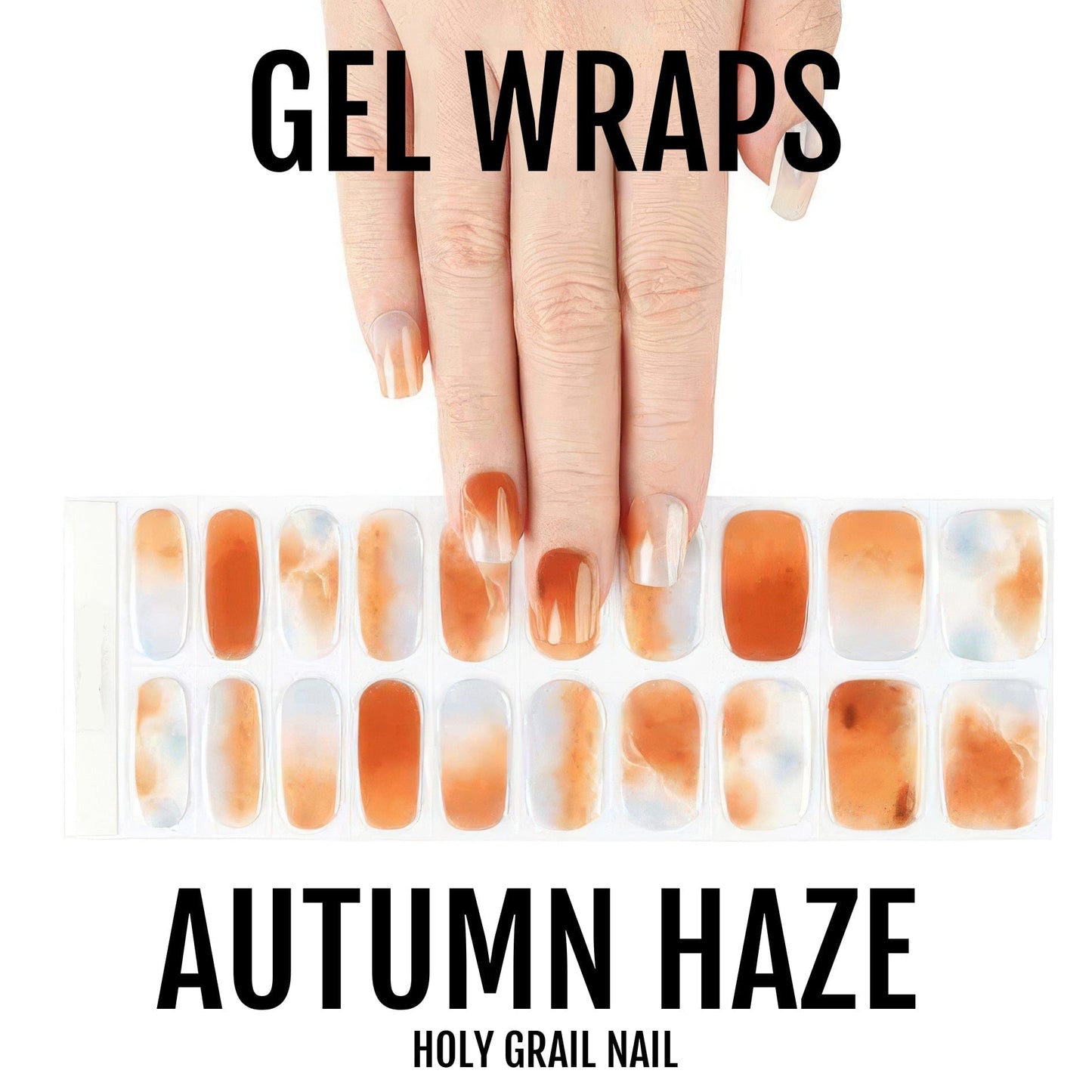 Holy Grail Nail Semi-Cured Gels Autumn Haze - Gels