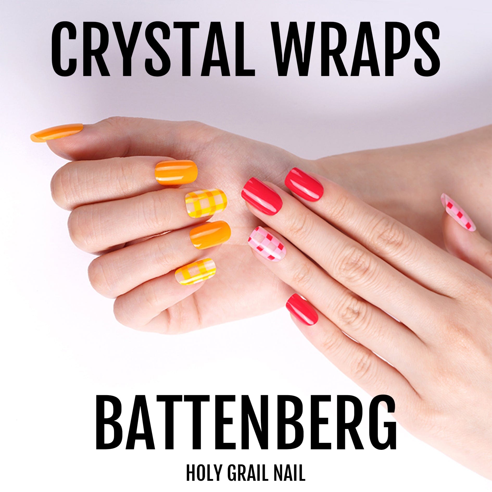 Holy Grail Nail Crystal Battenberg - Crystal Wraps