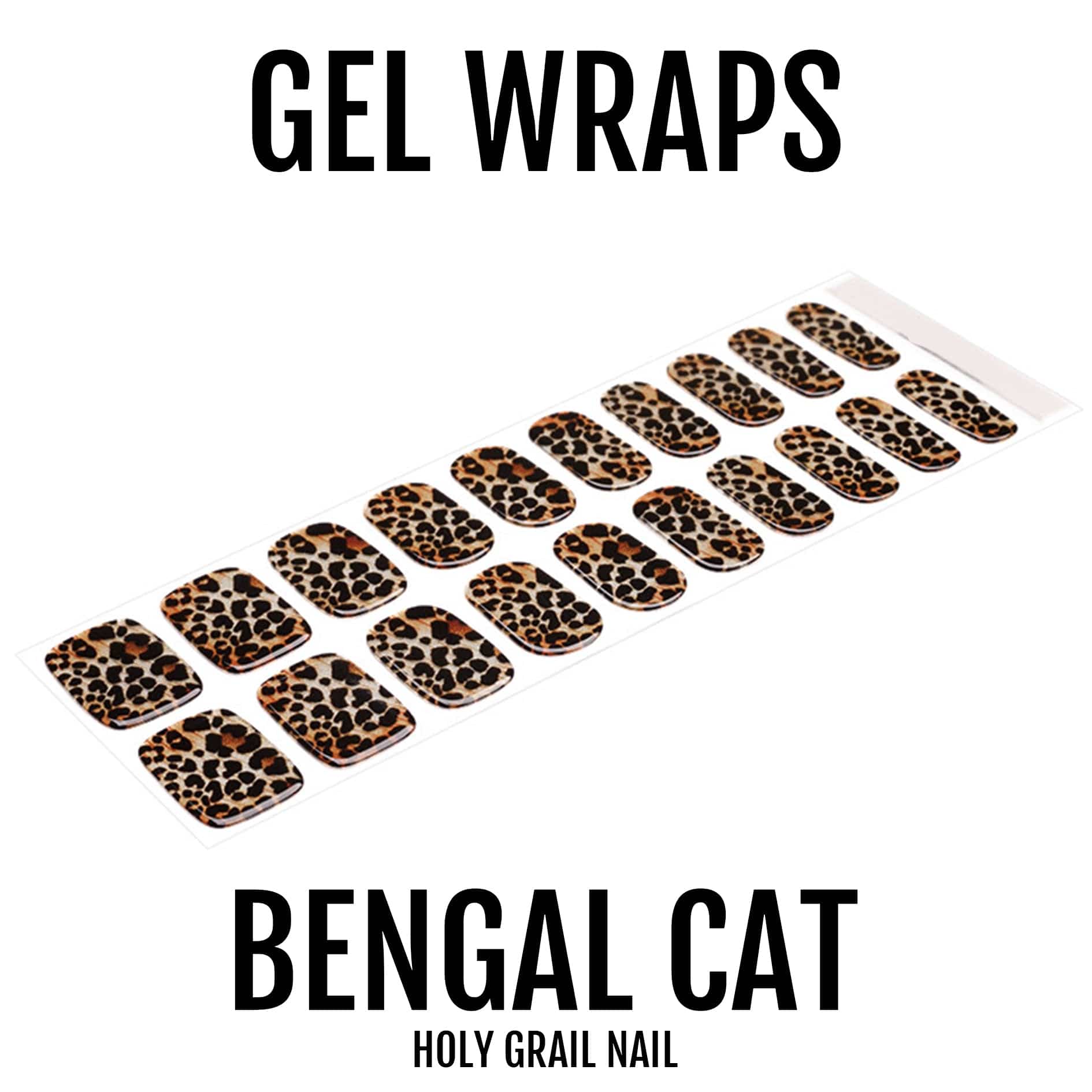 Holy Grail Nail Semi-Cured Gels Bengal Cat - Gels