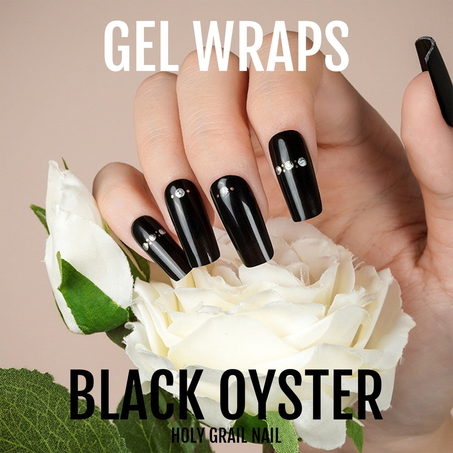 Holy Grail Nail Semi-Cured Gels Black Oyster - Gels