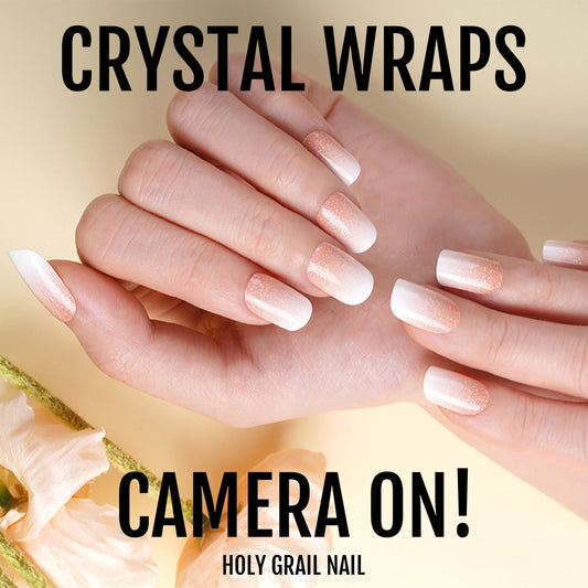 Holy Grail Nail Crystal Camera On! - Crystal Wraps