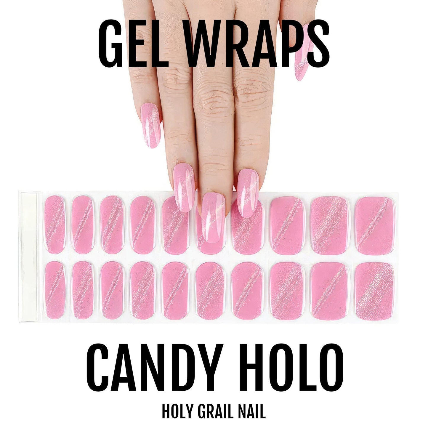 Holy Grail Nail Semi-Cured Gels Candy Holo - Gels