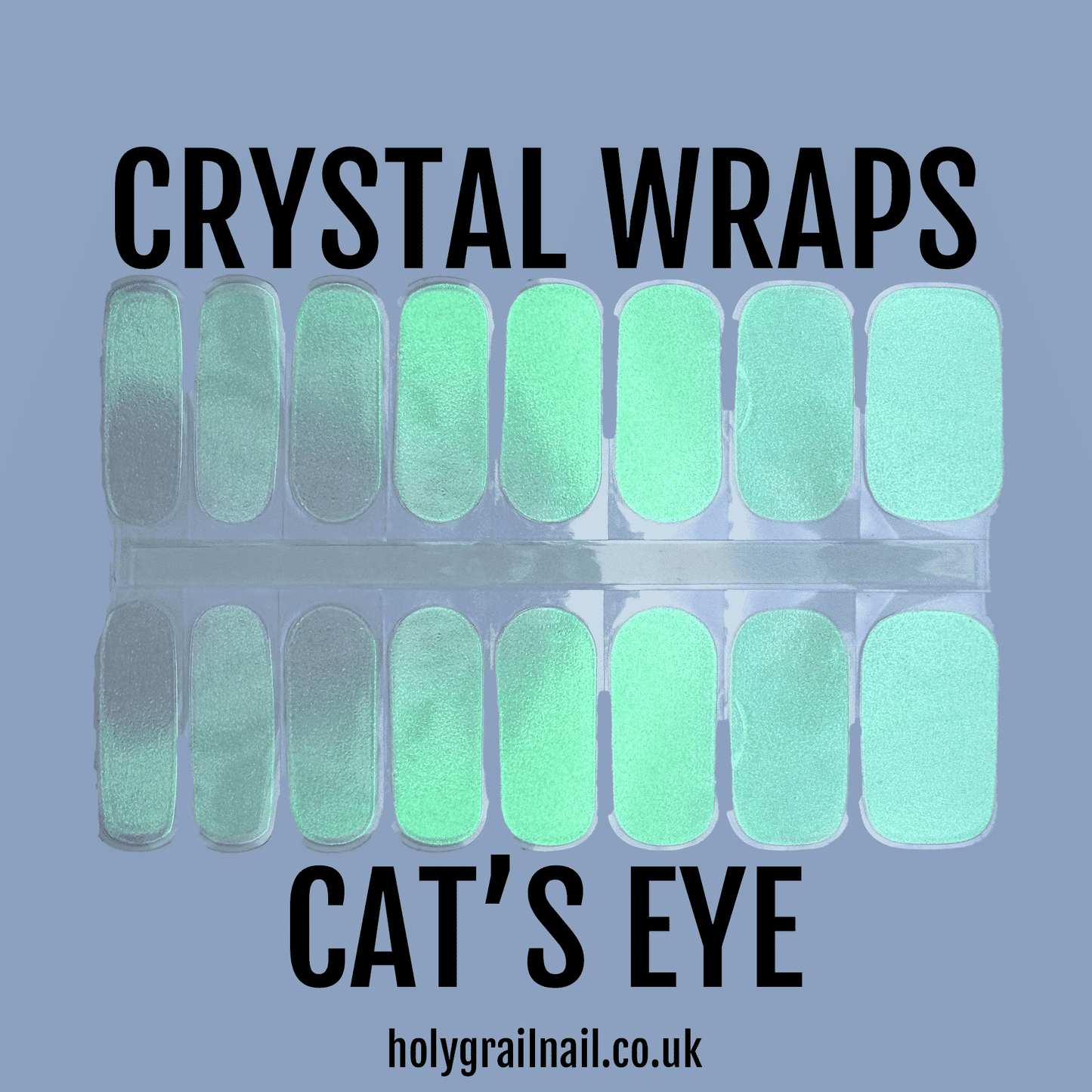 Holy Grail Nail Crystal Cat's Eye (Transparent) - Crystal Wraps